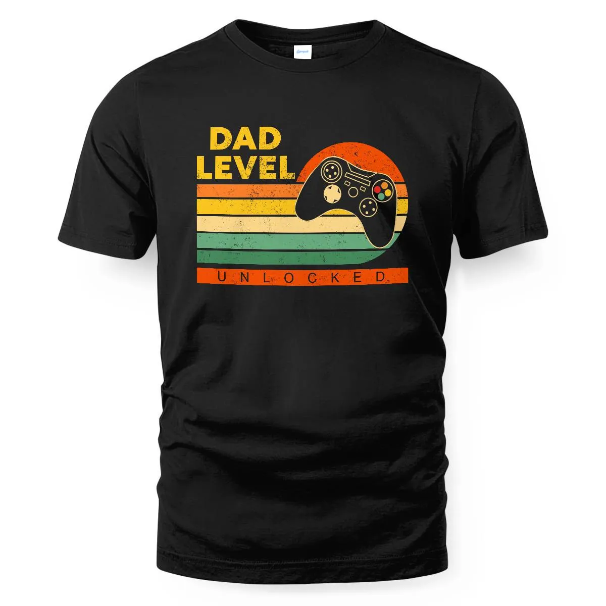 885e60e5-4f65-4959-a682-921f061f8275.webp New Dad Funny Dad Level Unlocked Gaming Gamer Dad Vintage