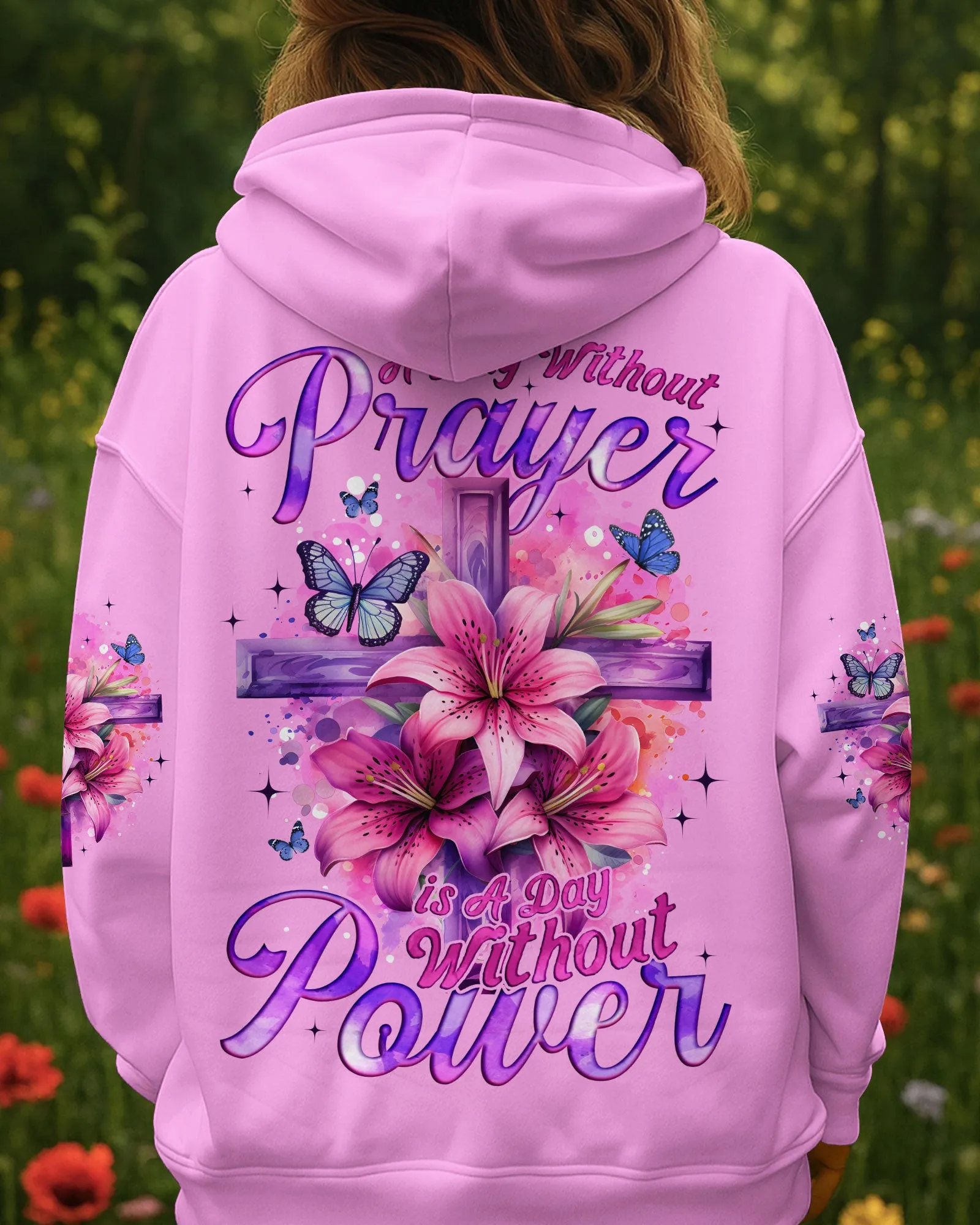 A Day Without Prayer Is A Day Without Power Women's All Over Print Shirt - Tyqy2209254